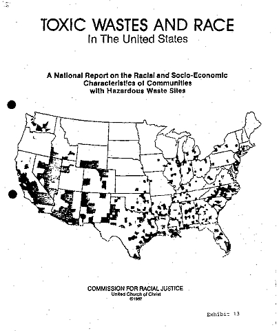 Toxic Waste in the united states