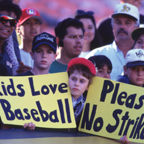 Major League Baseball Strike