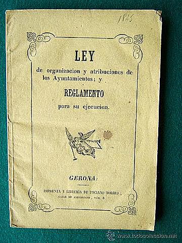 Ley de Ayuntamientos.