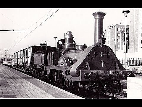 Primer ferrocarril: Barcelona-Mataró.