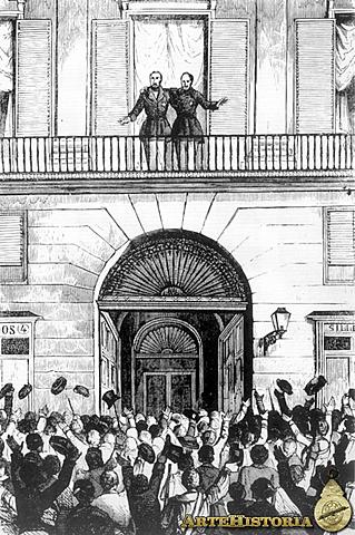 Regreso de Espartero.