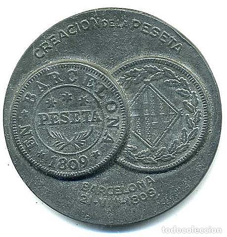 La peseta, unidad monetaria española.