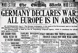 Germany declares war