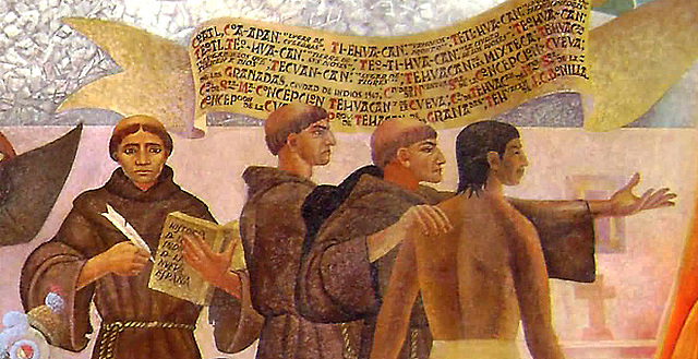 Franciscanos en Nueva España