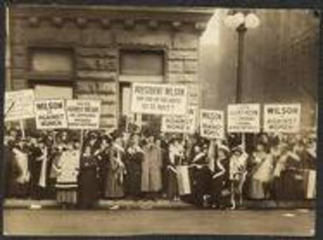 A constitutional amendment ratified in 1920 to grant women the right to vote. Not surprisingly, the number of voters in the presidential election later that year nearly doubled compared to the numbers from the election of 1916.