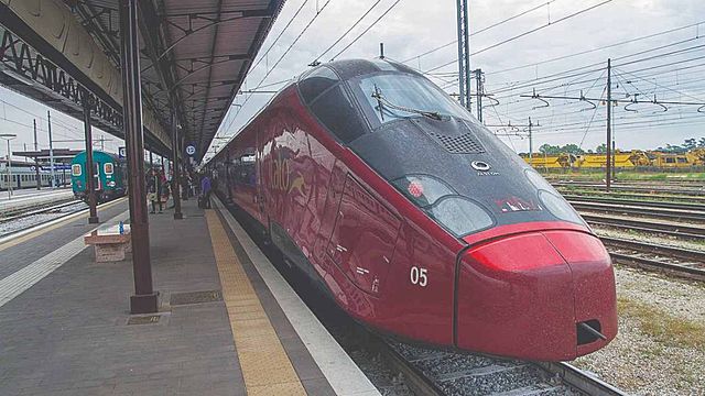 Italia tenía su propio tren de alta velocidad