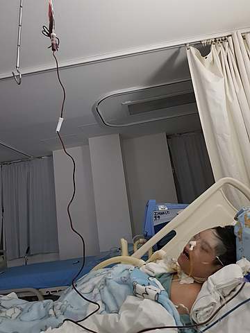 Hospitalización de Juan Pablo López M.