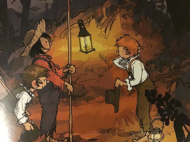 Tom vuelve al campamento