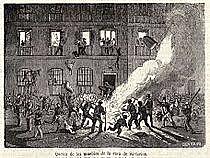 LA VICALVARADA: MANIFIESTO DE MANZANARES. CAÍDA DEL RÉGIMEN MODERADO.