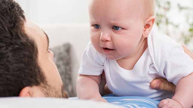 the child is eight months old