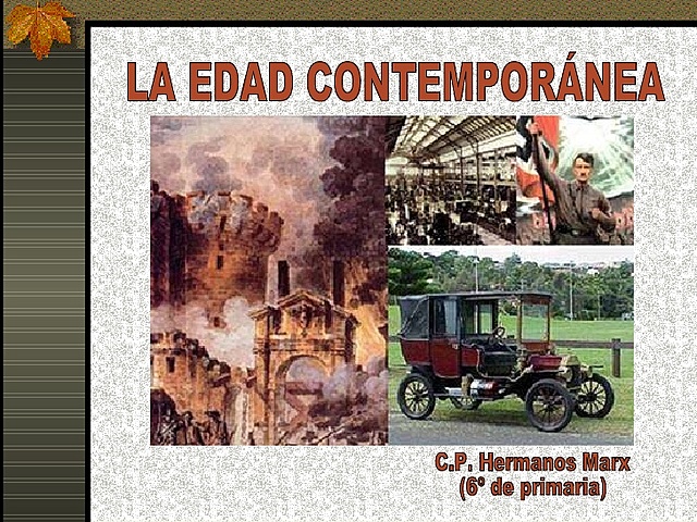 Edad Contemporánea