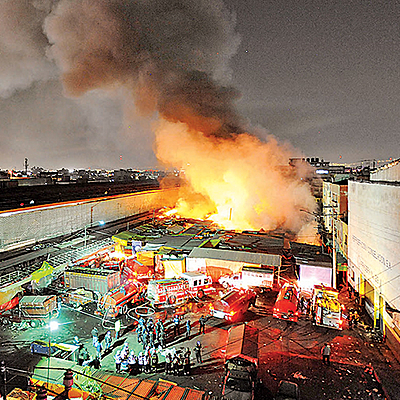 Timeline: Incendios en el mercado de La Merced