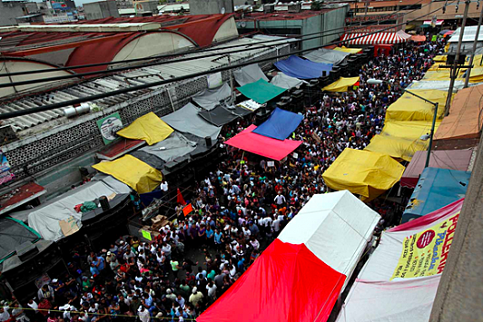 Surgimiento del mercado de la Merced
