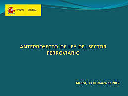 Se publica la Ley del Sector Ferroviario en España