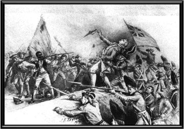 The Battle at Concord, (with link describing boston.)