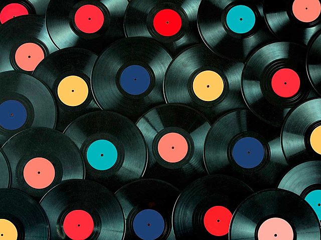 Discos de vinilo.