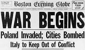 World War II begins