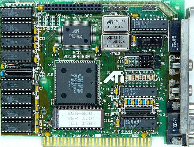 ATI mejora su tarjeta de video: 64kb de memoria.