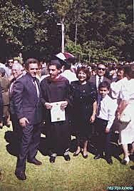 Graduacion de mi padre del Liceo Guatemala