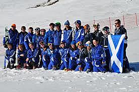 Beat Scottish national team in mogul competition
