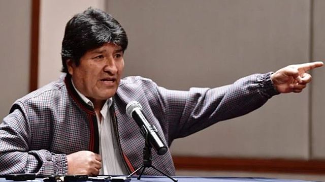 Evo responsabiliza a la OEA de cometer fraude y ser "cómplice" de un Golpe de Estado