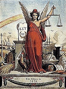 Proclamación de la I República.