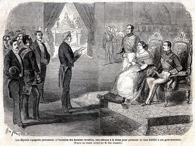 O'DONNELL SUSTITUYE A ESPARTERO COMO JEFE DE GOBIERNO.