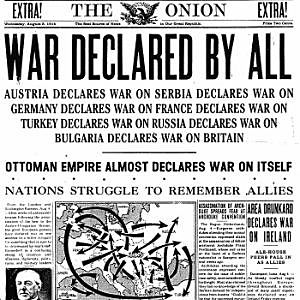 Ottoman Empire declares war