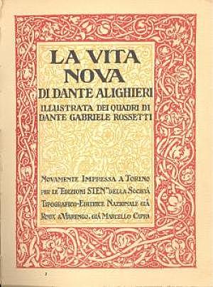 Dante termina la Vita nova