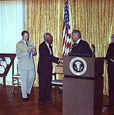 A. Philip Randolph  receives Spingarn Medal.