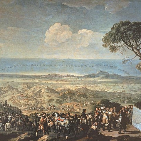 Les tropes castellanes ocupen Barcelona.