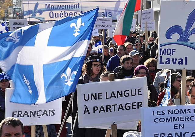 Loi 101 au Québec