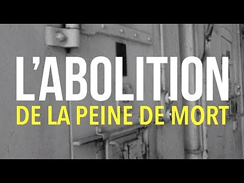 Abolition de la peine de mort