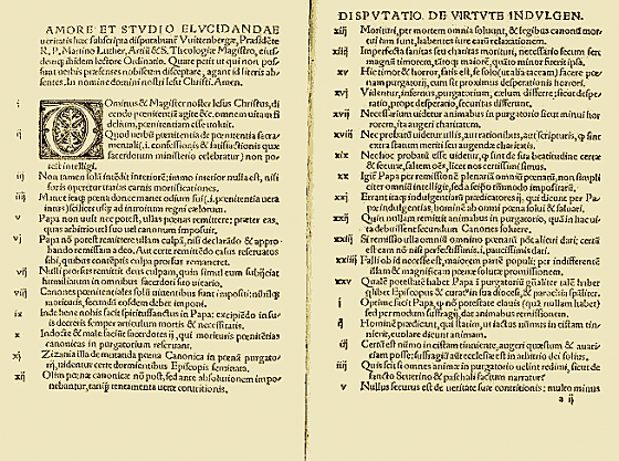 Luther *most important*