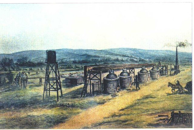 starts in the oil business