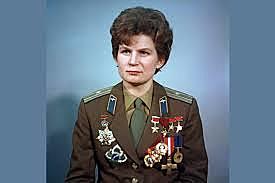The First Woman in Space