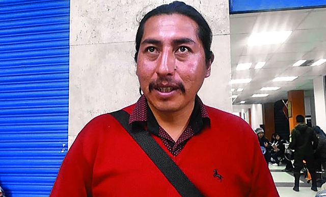 Esnor Condori recupera su libertad