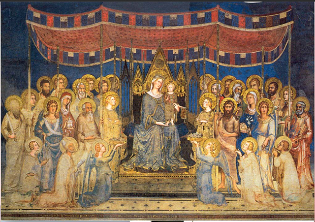 Martini, "Maesta", fresque