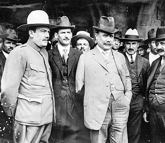 Obregón y Elías Calles en el Poder