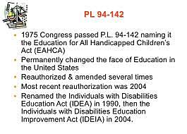 Education for All Handicapped Children Act