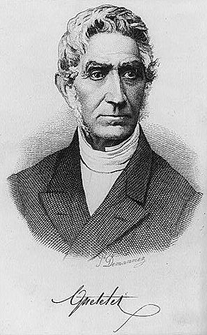 Jacques Quetelet 22/02/1796 - 17/02/1874