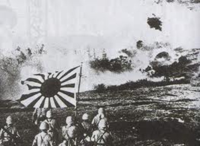 Japanese invade Eastern China