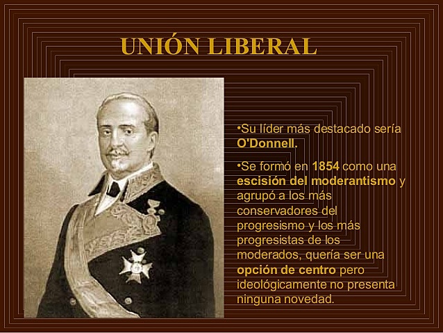 O´Donell funda la Unión Liberal