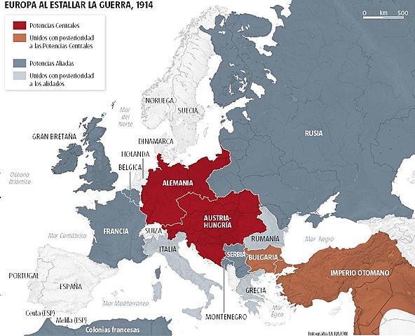 Regne Unit a Alemanya i Austria-Hongria