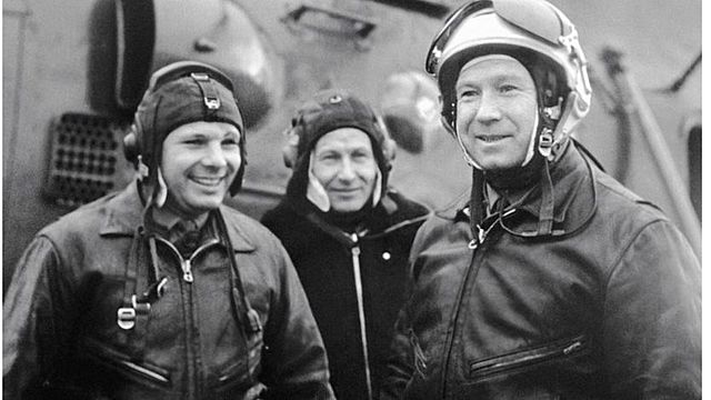 First-ever spacewalk