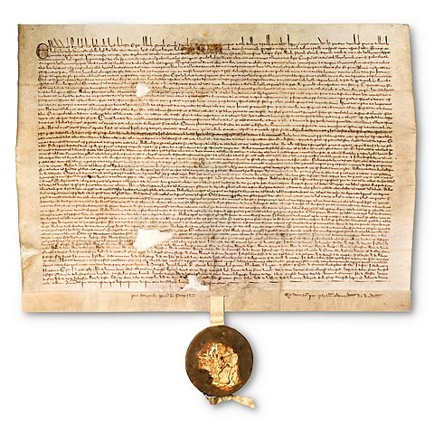 The Magna Carta is signed
