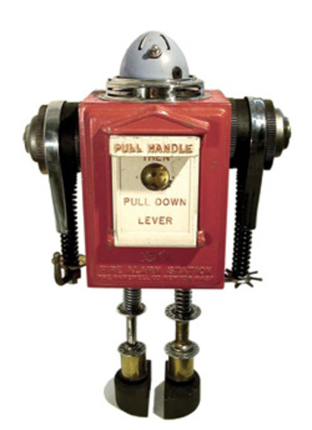 Ro-whutttt? The word "robot" is used.