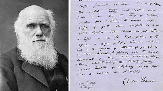 Escribe las primeras ideas sobre la teoría de la evolución.