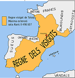 Els visigots segueixen els Roma