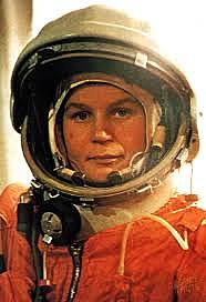 The first woman in space